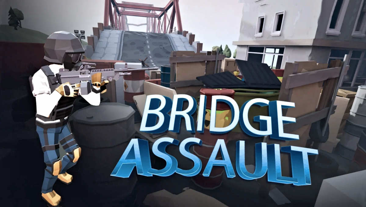 Tactical Military VR game - Bridge assault