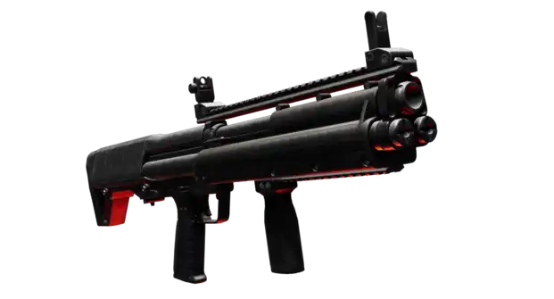 VR shooter submachine gun