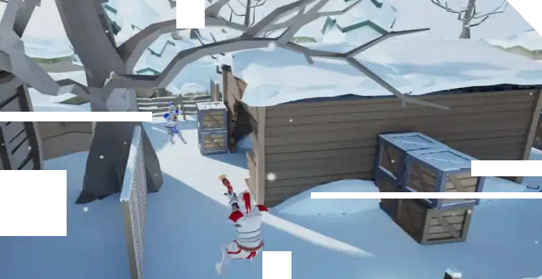 Snowballs VR winter game 